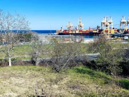 Grundstück Im Viertel Tekirdag Süleymanpaşa Barbaros, 100 Meter Vom Hafen Von Asyaport Entfernt