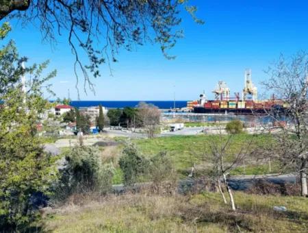 Grundstück Im Viertel Tekirdag Süleymanpaşa Barbaros, 100 Meter Vom Hafen Von Asyaport Entfernt