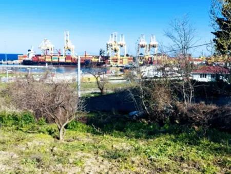 Grundstück Im Viertel Tekirdag Süleymanpaşa Barbaros, 100 Meter Vom Hafen Von Asyaport Entfernt