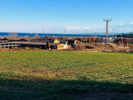 3.100 M2 Feld Zum Verkauf In Tekirdag Süleymanpaşa Barbaros Mit Herrlichem Meer- Und Naturblick