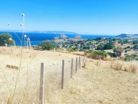 765 M2 Schnäppchengrundstück Mit Vollem Meerblick Zum Dringenden Verkauf In Tekirdag Barbarosta