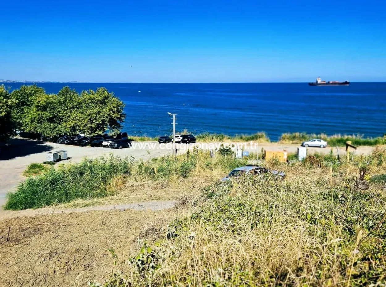 Coupon Land Suitable For Building Your Seafront Detached Villa In Tekirdag Barbarosta