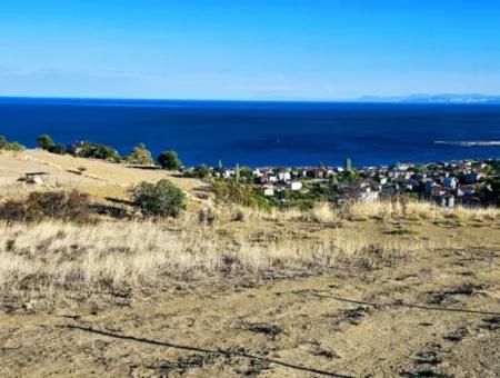 532 M2 Corner Plot For Sale In Tekirdag Süleymanpaşa Barbaros Neighborhood With Magnificent Sea And Nature Views