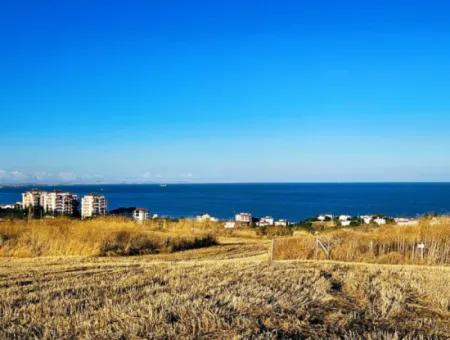 1.750 M2 Bargain Corner Plot With Full Sea View For Urgent Sale In Tekirdag Barbarosta