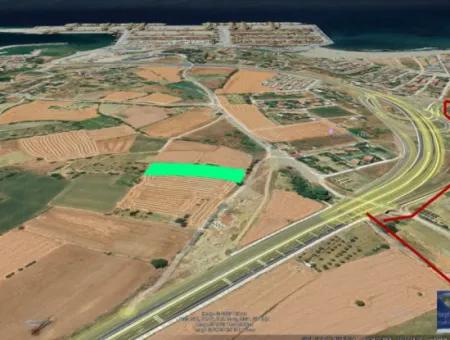 4.150 M2 Residential Zoned Field For Urgent Sale Just 1 Km From Asyaport Port