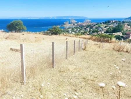 765 M2 Bargain Land With Full Sea View For Urgent Sale In Tekirdag Barbarosta