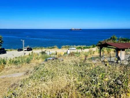 Coupon Land Suitable For Building Your Seafront Detached Villa In Tekirdag Barbarosta